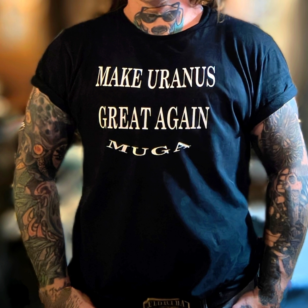 Make Uranus Great Again Funny T-shirt